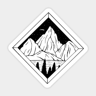 Mountain View Sticker